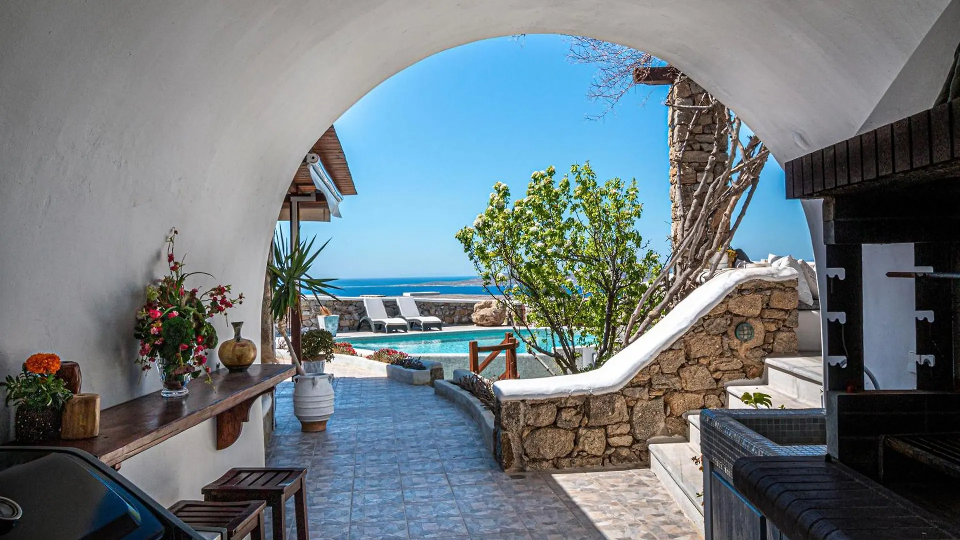 Villa Delos Sunset View Mykonos Town