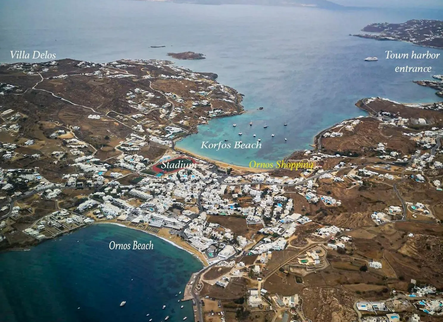 Villa Delos Sunset View Mykonos Town 0*,